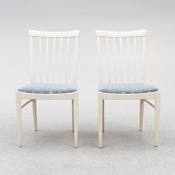 Carl Malmsten, dining group, 7 pieces, "Herrgården", Åfors, second half of the 20th century.