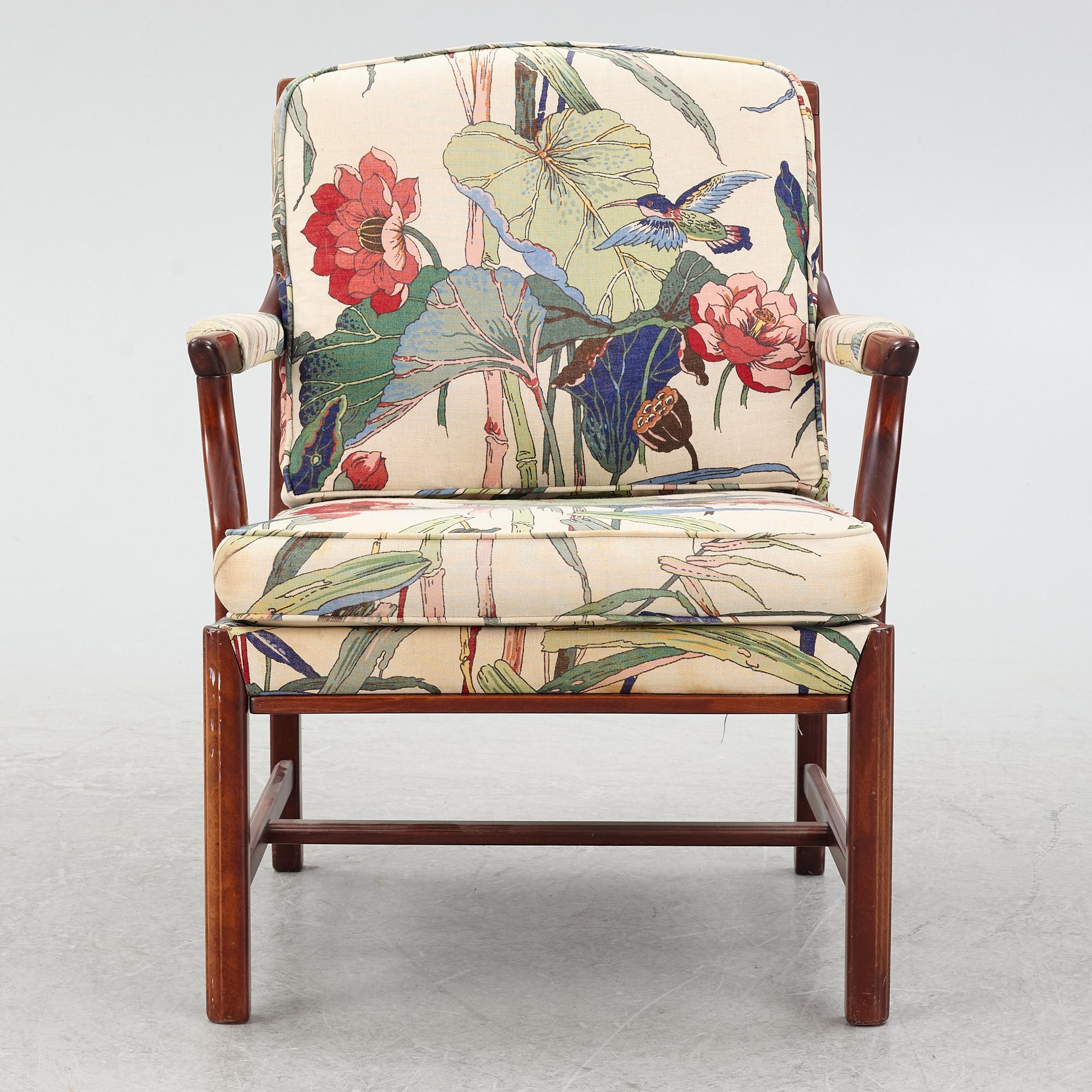 An 'Ellinor' armchair, Bröderna Andersson, second half of the 20th Century.