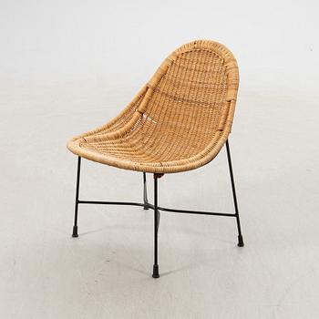 Kerstin Hörlin-Holmquist, stol, "Lilla Kraal", formgiven för Nordiska Kompaniet, 1950-tal.