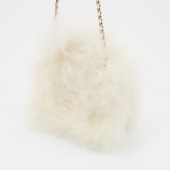 Chanel, "Metiers D'Art Paris Hamburg Shearling Sheepskin Top Handle Bag".