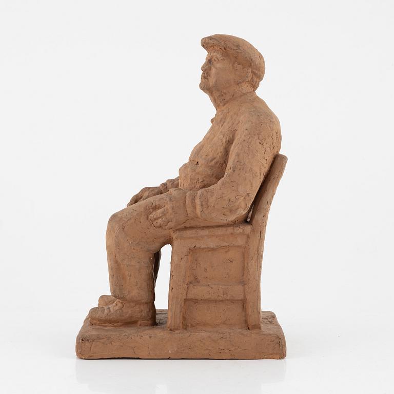 Liss Eriksson, sculpture, terracotta. Signed, dated and numbered. Height 29.5 cm.