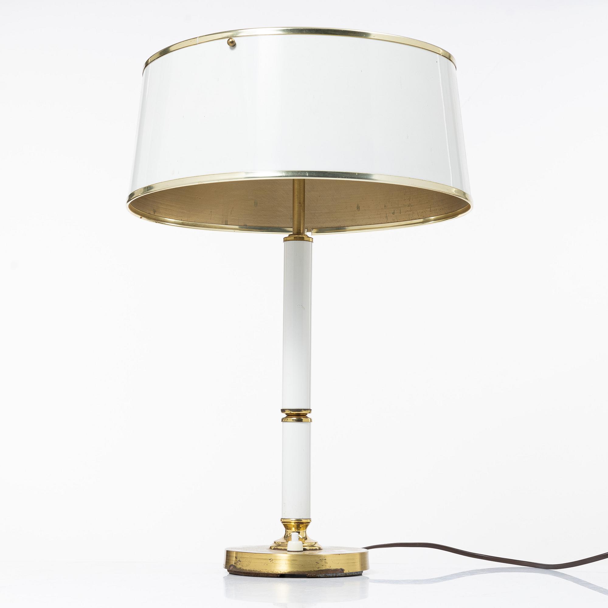 Bordslampa modell 8423, Boréns, 1900-talets slut.