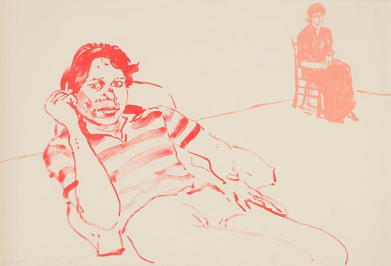 David Hockney, 'Johnny and Lindsey'.