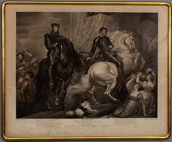 LITOGRAFIER 2 ST. 1800-tal Shakespeare.