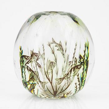 Edward Hald, a glass vase, Orrefors.