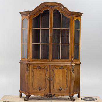 Vitrinskåp, troligen Holland, 1800-tal.