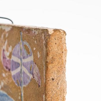 Birger Kaipiainen, A stoneware relief signed Kaipiainen.