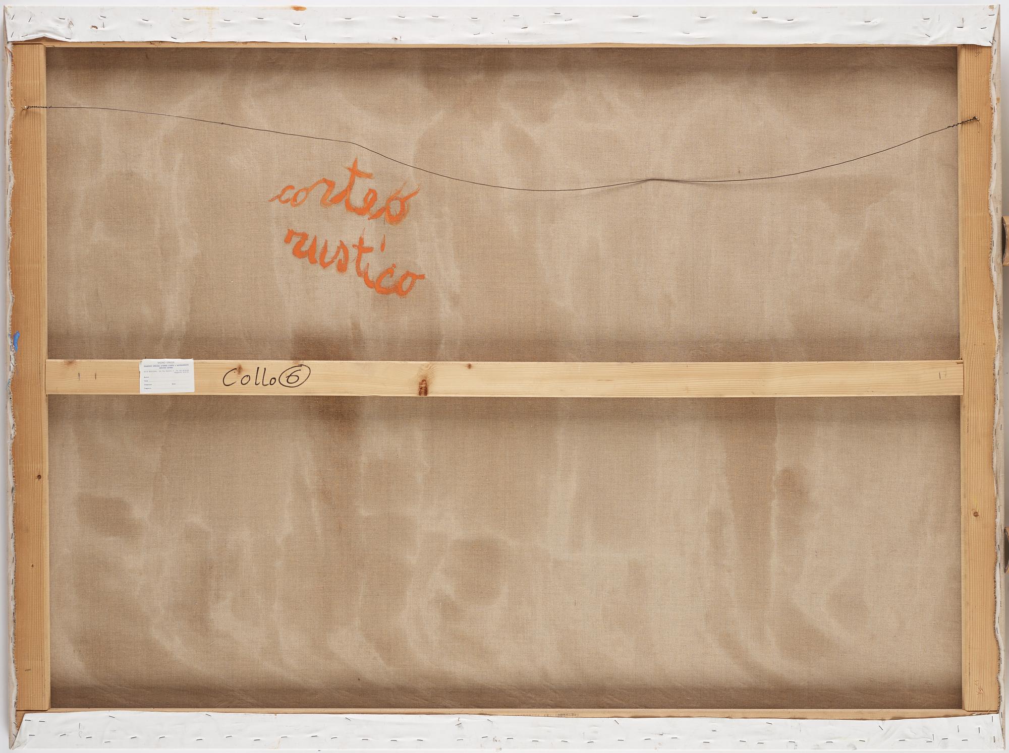 Lorenzo Bonechi, oil on canvas, signed and dated 85.