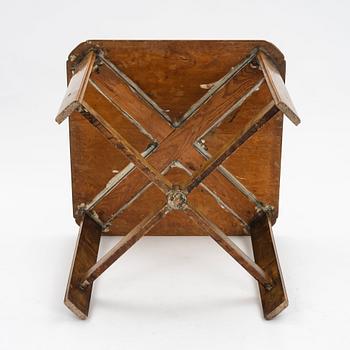 Carl Westman, probably, an Art Nouveau stained beech table Sweden ca 1900.