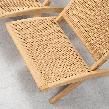 Morten Gøttler, stolar, ett par, modell MG501, "Cuba Chair", Carl Hansen & Søn, 2000-tal.