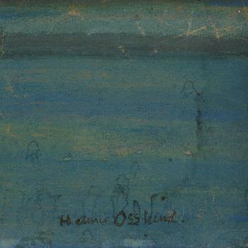 Helmer Osslund, River landscape.