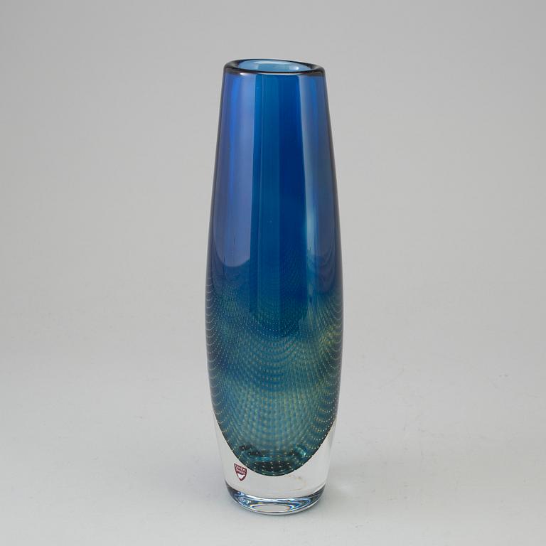 SVEN PALMQVIST, a Swedish crystal "Kraka" vase, Orrefors, signed and numbered 958249 and 17-87,