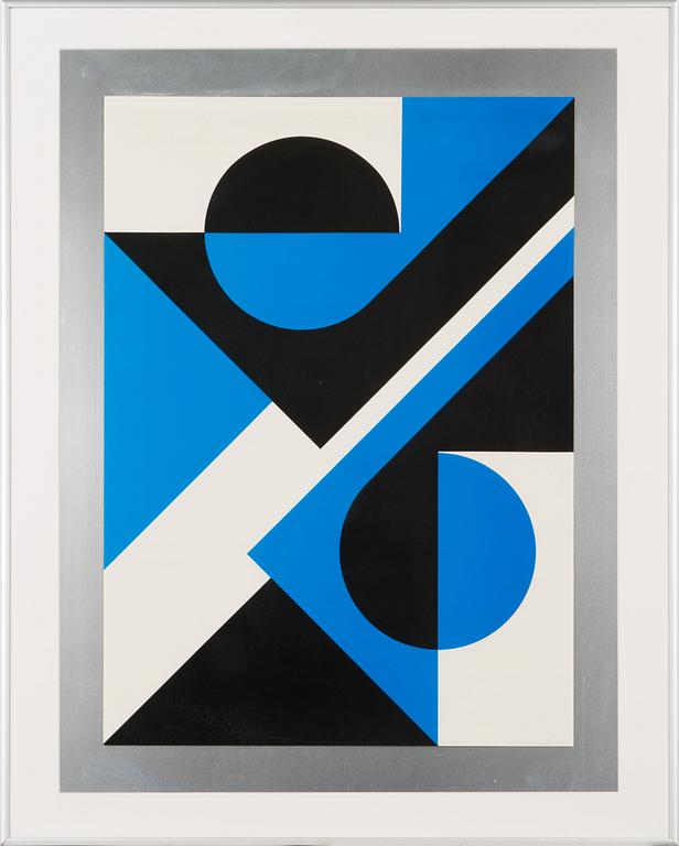Lars-Gunnar Nordström, silkscreen, signed and numbered 107/125.