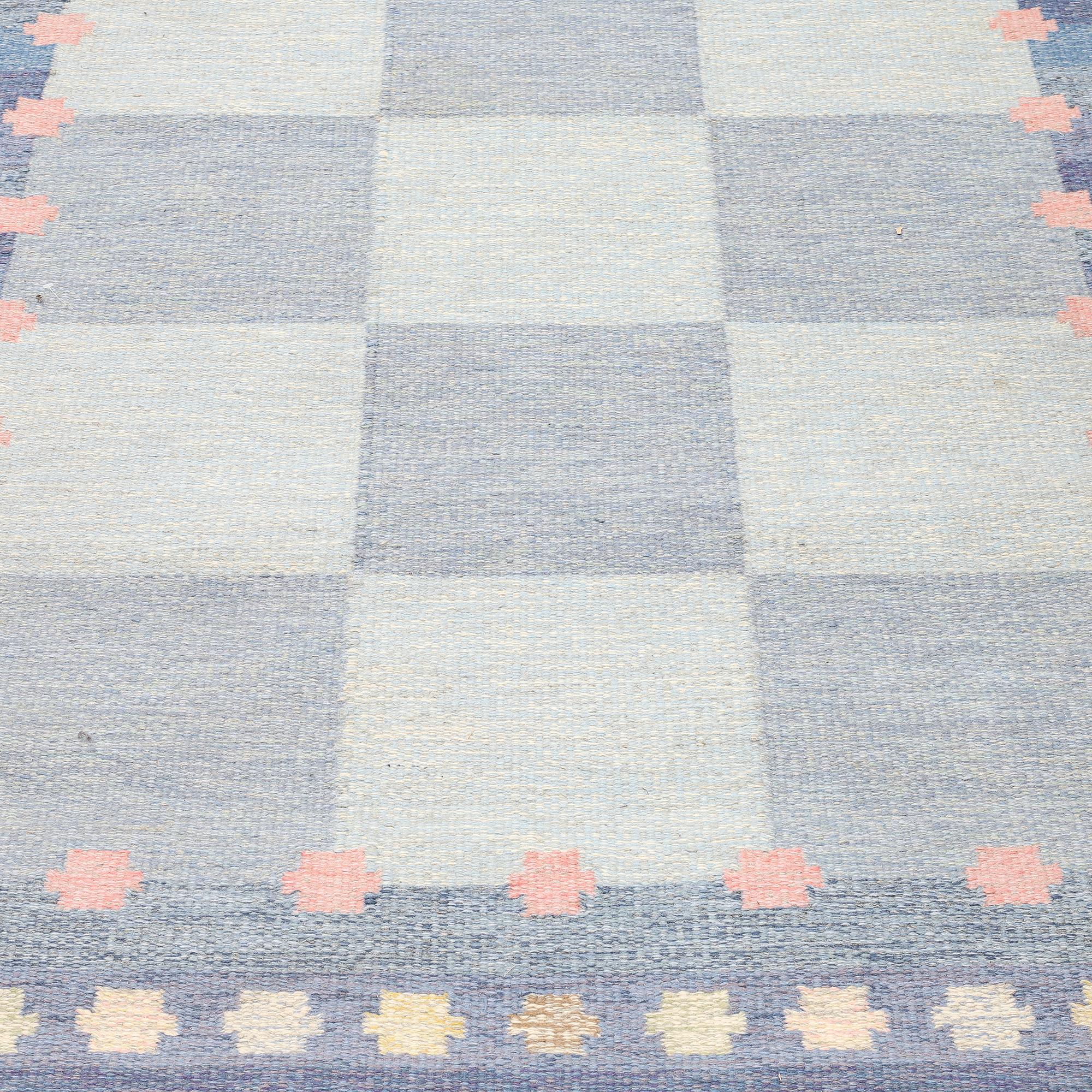 Anna-Johanna Ångström, matta, rölakan, ca 229 x 167,5 cm, signerad Å.