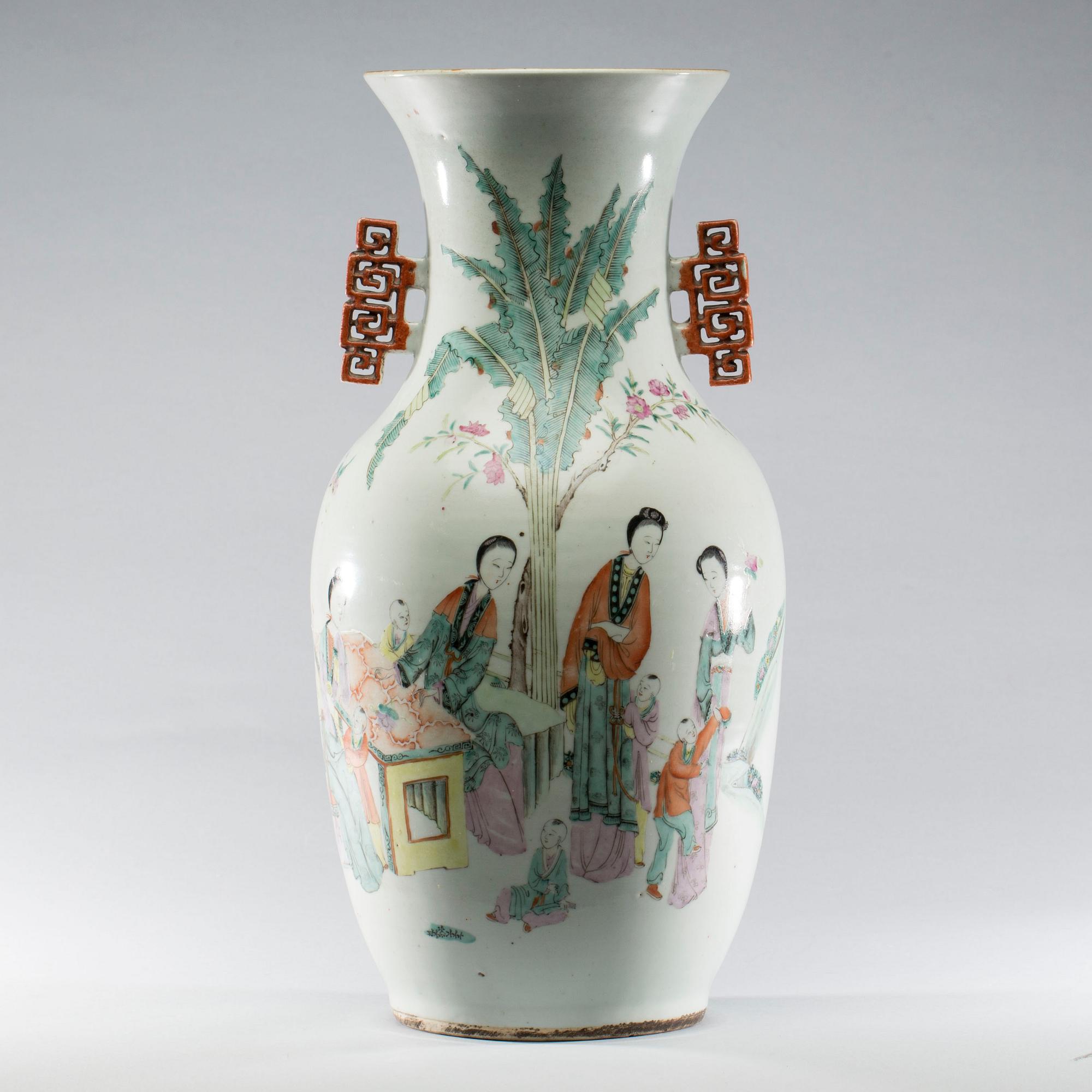 PRAKTURNA, porslin, Kina, sekelskiftet 1800/1900.