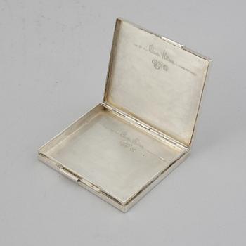 Wiven Nilsson, a sterling silver case, Lund 1960.