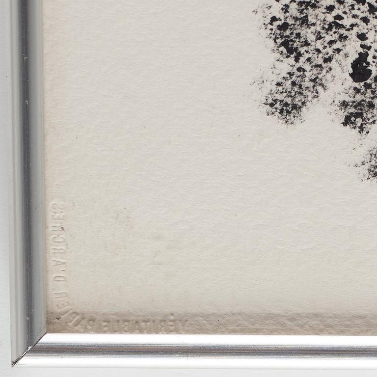 Henri Michaux, Untitled from the serie "Arrachements".