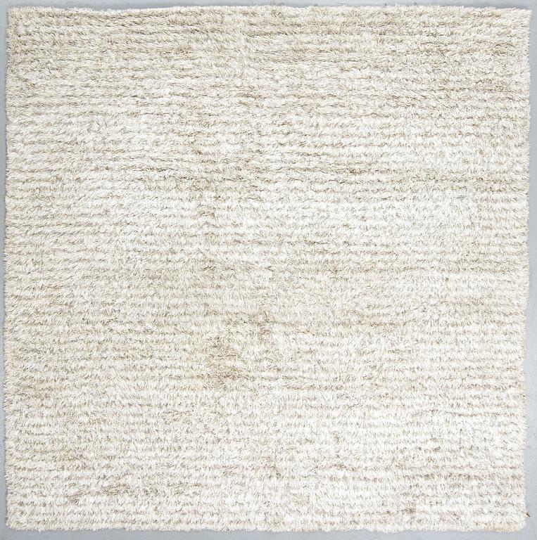 A carpet, Fogg Strip 5/2, G Lagerhem Ullberg, Kasthall, 222 x 220 cm.