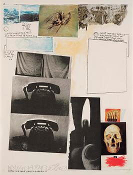 367. Robert Rauschenberg, "Poster for peace Rauschenberg 70".