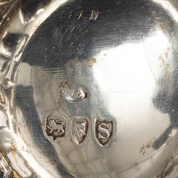 Silver, 5 delar, 1800-1900-tal.