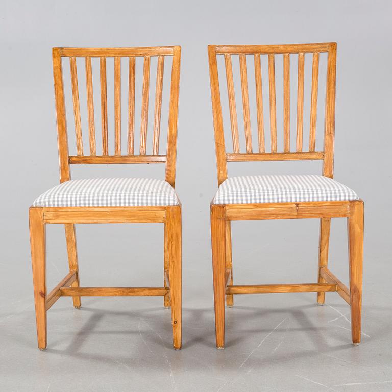 Six mid 20th century chairs.