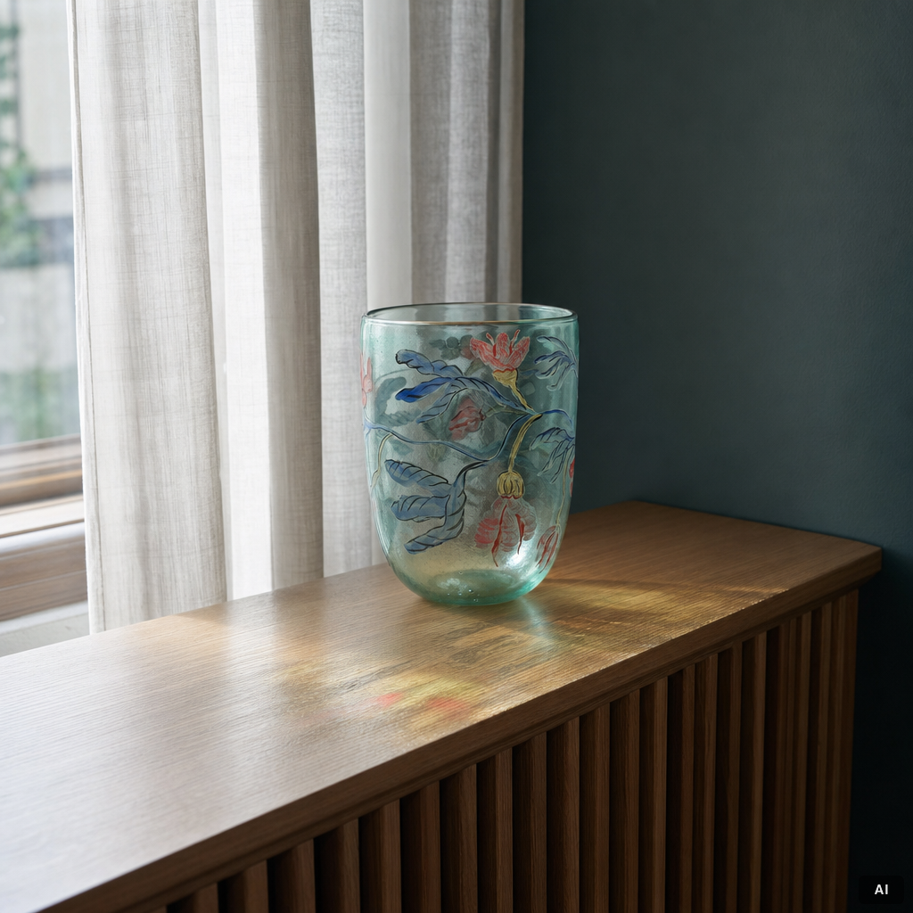 Ulrica Hydman-Vallien, vase, Boda Studio.