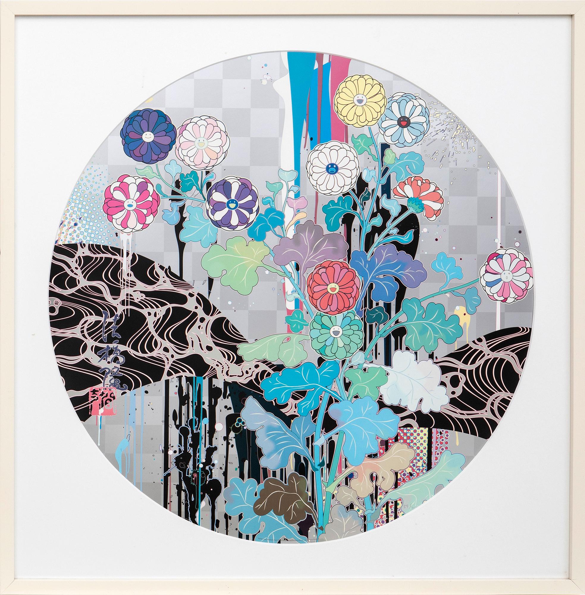 Takashi Murakami, "Kansei: Like The River's Flow", 2010.