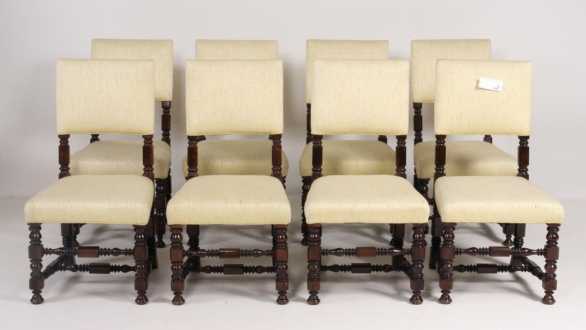 STOLAR, 8 st, barockstil.