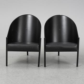 PHILIPPE STARCK, a pair of 'Costes' armchairs, Aleph, Driade, Italy.