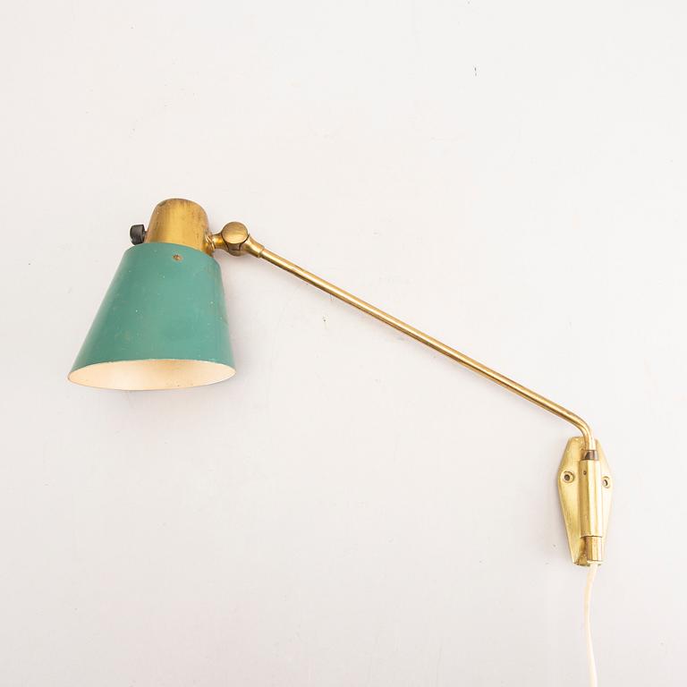 Wall lamp, Karlskrona lampfabrik, 1940s.