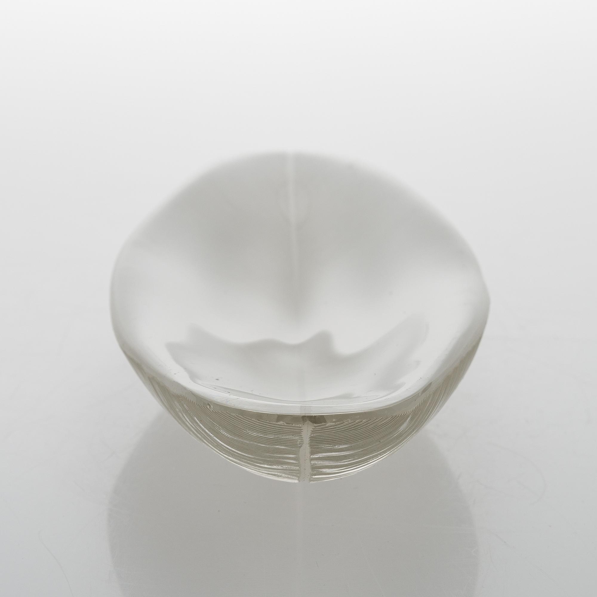 TAPIO WIRKKALA, A '3869' art object, 'Sulka' (Feather), signed Tapio Wirkkala, Iittala -57.