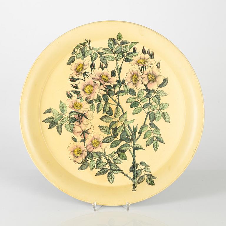 Piero Fornasetti, bricka, Milano, Italien.