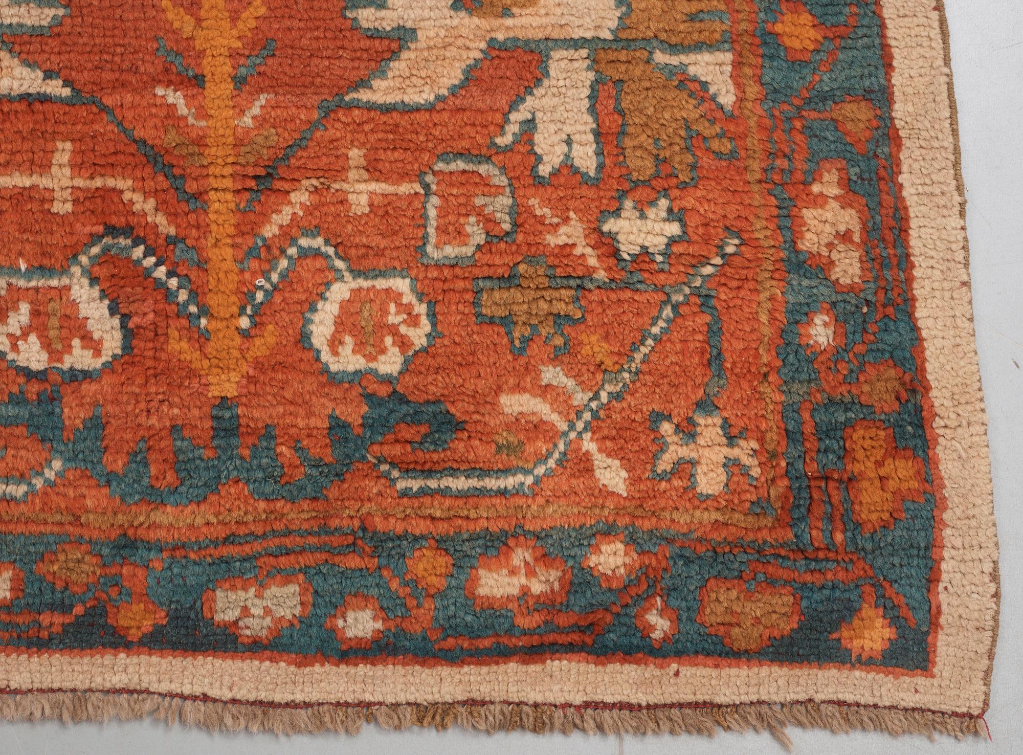 ANTIK USHAK. 489 x 413 cm.
