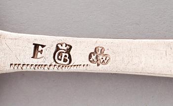 SKED, silver, Johan Martin Winterstein, Göteborg 1699. Vikt ca 65 gram.
