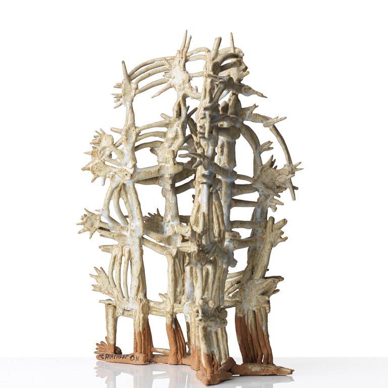 Hertha Hillfon, skulptur, egen ateljé, ca 1960.