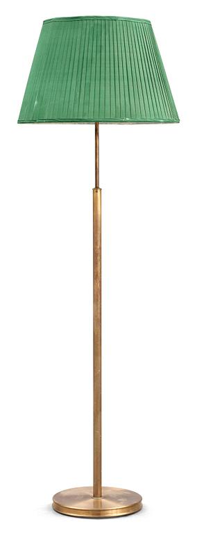 A Josef Frank brass floor lamp, Svenskt Tenn, model 2148.