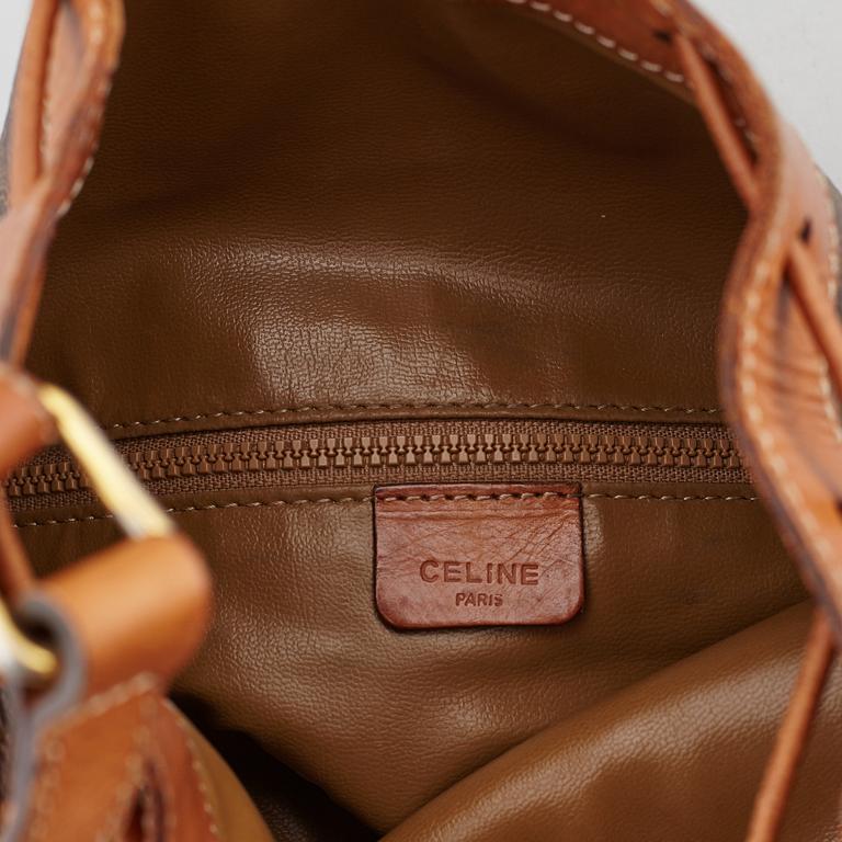 CÉLINE, 'Macadam Bucket Bag'.