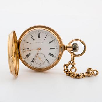 EMILE RICHARD LOCLE, pocketwatch, 54 mm, hunting case,