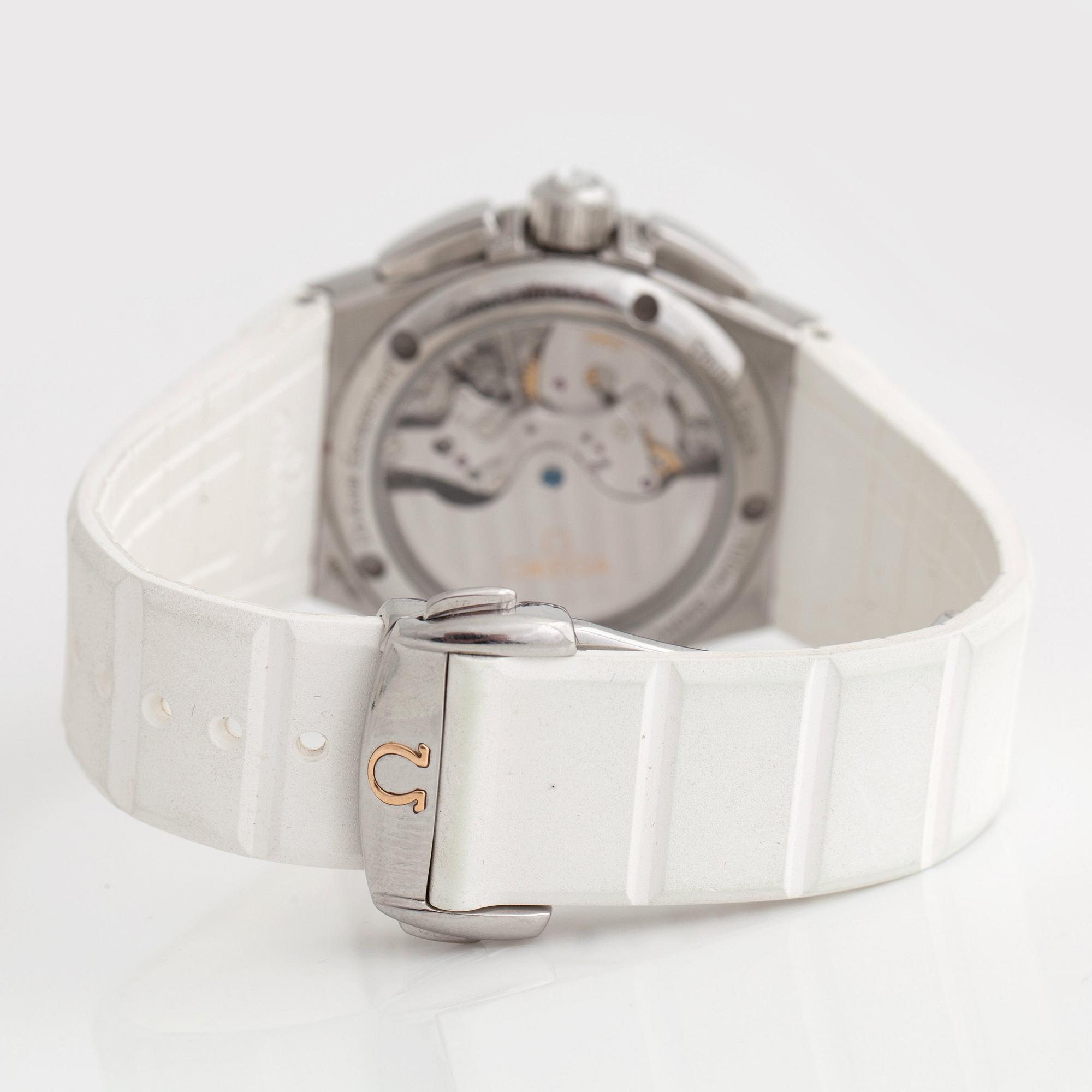 OMEGA, Constellation, Double Eagle, Co-Axial, Chronometer, chronograph, wristwatch, 35 mm,