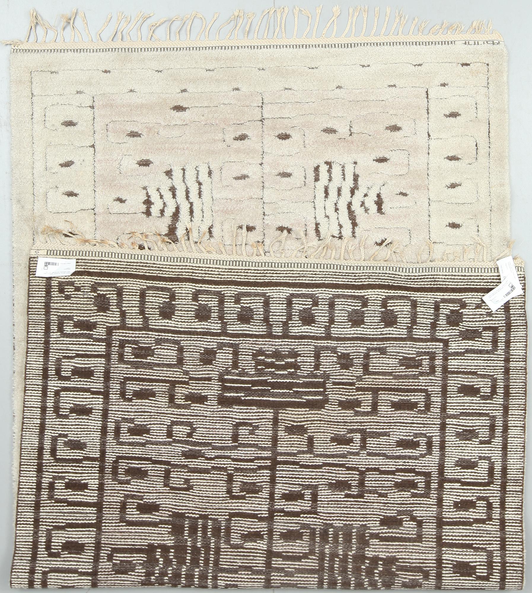 MATTA, "Skvattram", reliefflossa, Märta Måås-Fjetterström, sign AB MMF. 235 x 133.