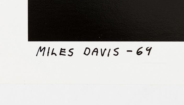 Christer Landegren, Miles Davis, 1969.