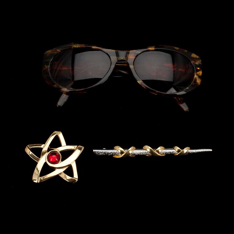 SOLGLASÖGON samt BIJOUTERI, Paloma Picasso.