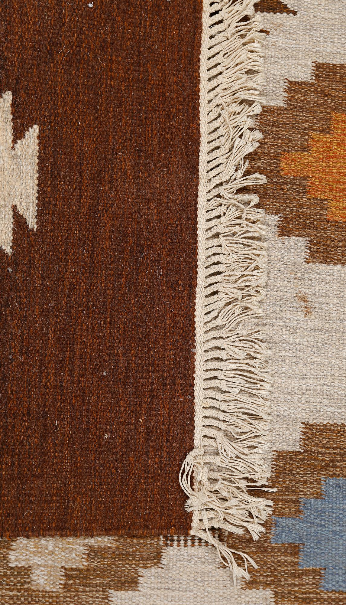 MATTA, rölakan, monogramsignerad CK, 1900-talets andra hälft, 296 x 206 cm.