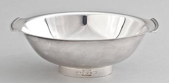 SKÅL, silver, Vera Ferngren GAB 1966. Vikt ca 330 gram.