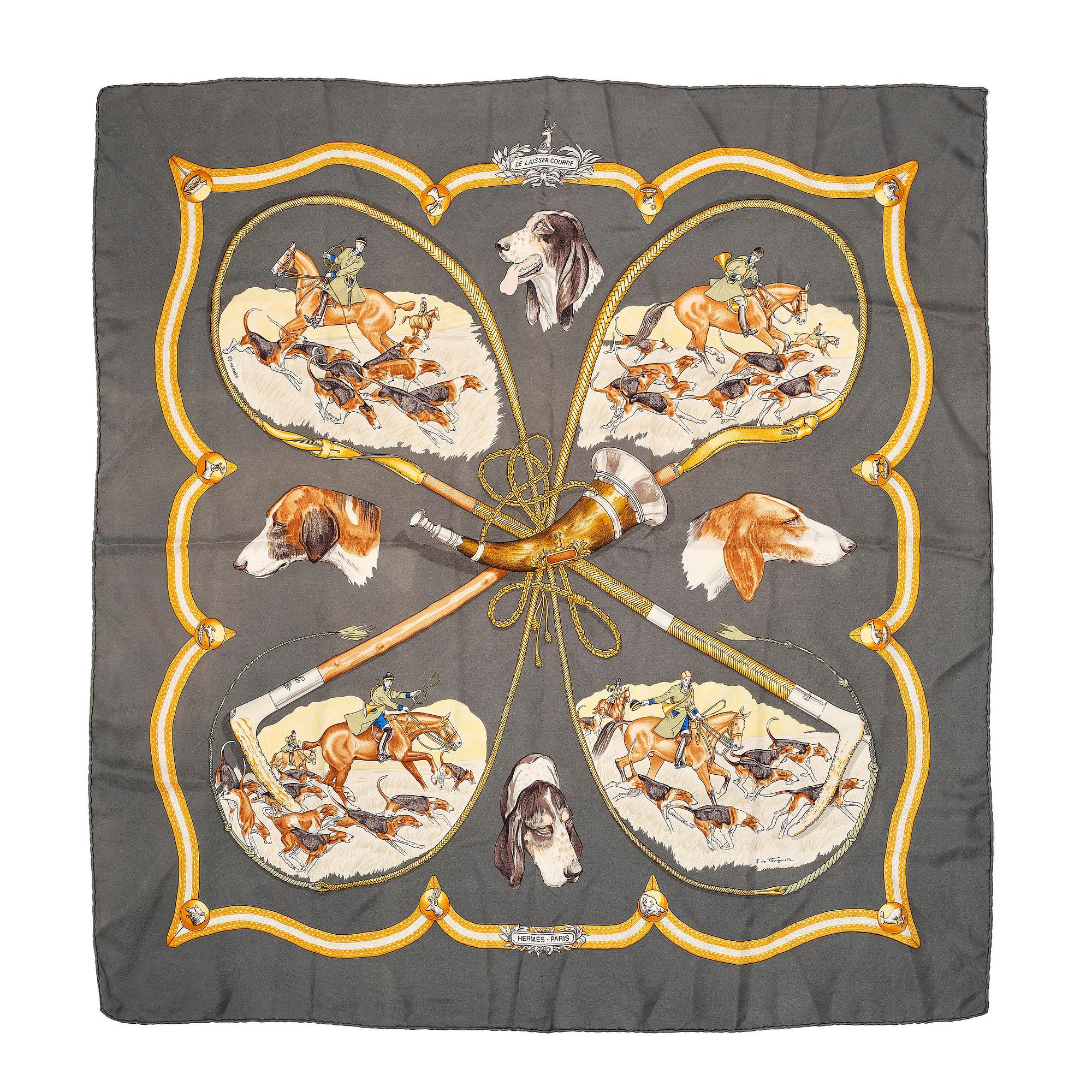 Hermès, SCARF, “Le Laisser Courre”, Hermès.