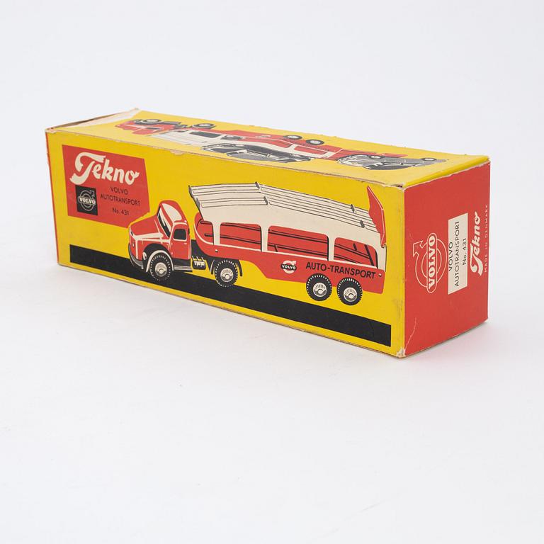 A toy truck, Volvo Autotransport No. 431, Tekno. - Bukowskis