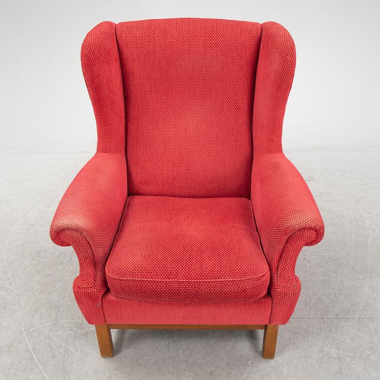 Ragnar Helsén, fåtölj, "Oxford", modell 3543, Stjernmöbler, Firma Svenskt Tenn,