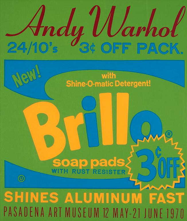 Andy Warhol (Efter), "Brillo".