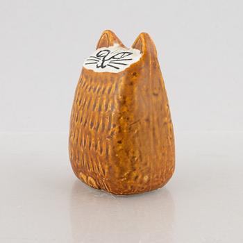 Lisa Larson, a 'Liten katt' stoneware figurine, special edition, Gustavsberg 1965.