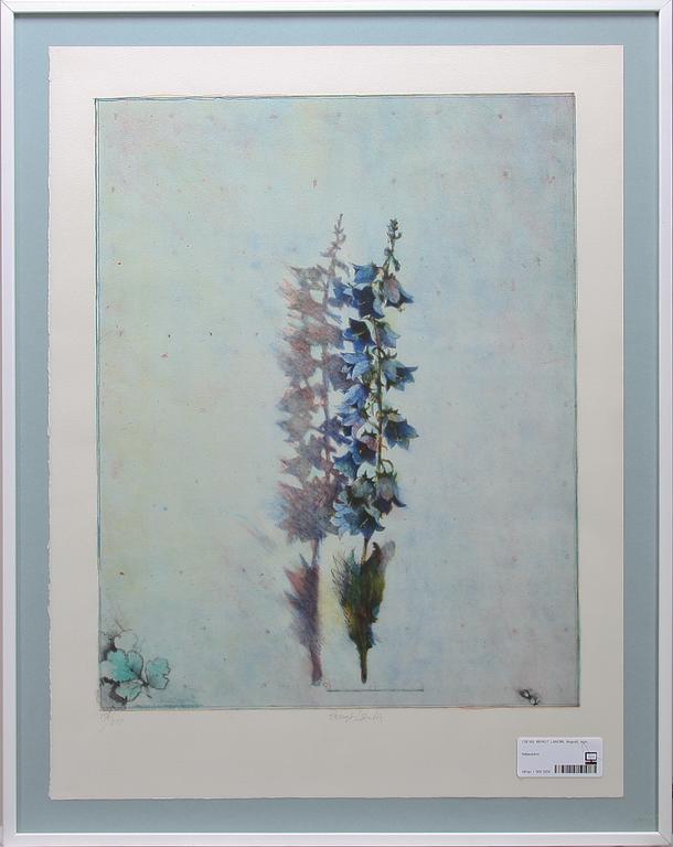 BENGT LANDIN, färglitografi. Sign och numr 154/250.